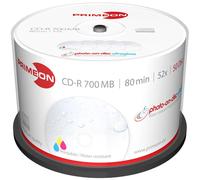 Primeon 2761109 CD-R 80 vergine 700 MB 50 pz. Torre stampabile , Superficie