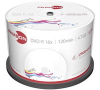 PRIM 2761206 - DVD-R 4,7 GB/120 min, campana da 50 pezzi