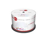 PRIM 2761207 - DVD-R 4,7 GB/120 min, campana da 50 pezzi, impermeabile
