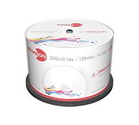 PRIM 2761226 - DVD+R 4,7 GB/120 min, campana da 50 pezzi