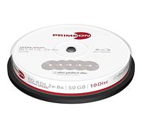 PRIM 2761311 - BD-R DL 50 GB, confezione circolare da 10 pezzi