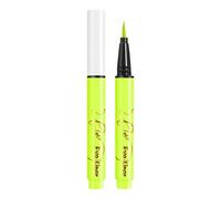 Primer 12 colori fluorescenti eyeliner, colore viso e corpo, penna per festival, feste sul palcoscenico, 1 ml a specchio (B, taglia unica)