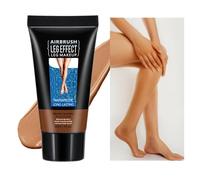 Primer per gambe waterproof no transfer, lozione per gambe, trucco per coprire le vene, trucco coprente per gambe a lunga durata per (Bronze)