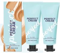 Primer per la cura della pelle tutto in uno,fondotinta CC a lunga tenuta, fondotinta weatrproof e anti-sbavature,primer per la cura della pelle 2 in 1, correttore idratante a copertura totale da 80 ml
