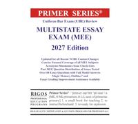 Primer Series Uniform Bar Exam (UBE) Review Multistate Essay Exam (MEE) 2027 Edition