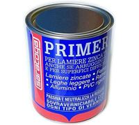 PRIMER Sintetico per Lamiere Zincate anche se arrugginite e per superfici difficili Colore Grigio 1 L - Saratoga