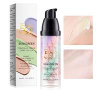 Primer viso 3 in 1 con SPF 50, Crema isolante perfezionatrice, Primer correttore colore in un solo passaggio, Correttore colore e Minimizzatore pori