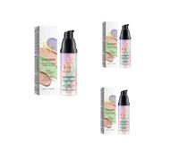 Primer viso 3 in 1 con SPF 50, Crema isolante perfezionatrice, Primer correttore colore in un solo passaggio, Correttore colore e Minimizzatore pori