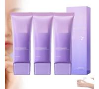 Primer viso alla niacinamide, contiene vitamina C, crema schiarente, correttore levigante, multifunzionale cinque in uno, uniforma il tono della pelle, nessuna crema sbiancante artificiale