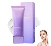 Primer viso alla niacinamide, contiene vitamina C, crema schiarente, correttore levigante, multifunzionale cinque in uno, uniforma il tono della pelle, nessuna crema sbiancante artificiale