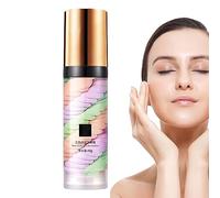Primer viso tricolore, 40g Trucco primer a tre colori, Crema Isolante Contorno Tricolore Trasparente, Primer Concealer Per Nascondersi Impermeabili Naturali Per Pori Invisibili Pologmase