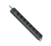 Brennenstuhl Presa multipla Primera Line 8 prese cavo 2 m interruttore on/off nero