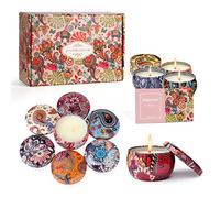 Primevolve Candele Profumate Idee Regalo Set 12Pcs 2.5Oz, 100% Natural Soy Wax, per Donna, Compleanno, Natale