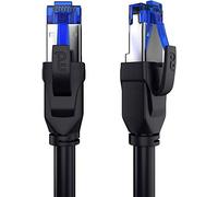 Primewire 15m - Cavo di Rete Cat 8.1 di Alta qualitá - 40 Gbits - SFTP PIMF - RJ45 Switch Router Modem Access Point - Cavo ethernet LAN Fibra - Compatibile Cat 5 e Cat 6 - Nero da 15 Metri