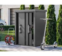 PRIMEYARD 120 x 78 cm Armadio da esterno L, antracite - (GFPV00921)