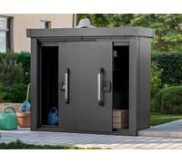 PRIMEYARD 135 x 55 cm Armadio da esterno S, antracite - (GFPV00922)