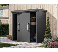 PRIMEYARD 180 x 78 cm Armadio da esterno L, antracite - (GFPV00926)