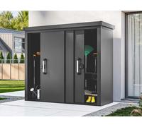 PRIMEYARD 210 x 78 cm Armadio da esterno XL, antracite - (GFPV00928)