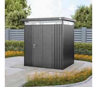 PRIMEYARD Casetta da giardino 180 x 150 cm, grigio ombra metallizzato - (GFPV00980)