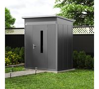 PRIMEYARD Casetta da giardino 180x122 cm, antracite - (GFPV00908)