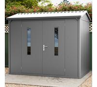 PRIMEYARD Casetta da giardino 263x180 cm, antracite - (GFPV00919)