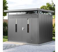 PRIMEYARD Casetta da giardino 263x228 cm, antracite - (GFPV00905)