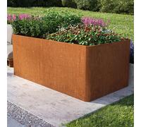 PRIMEYARD Design 200 x 107 x 80 cm Orto rialzato, acciaio corten, look ruggine - (GFPV00822)