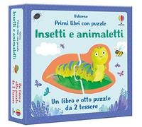 Primi libri con puzzle - Insetti e animaletti