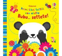 Primi libri tattili con alette - Bubu… settete!