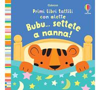 Primi libri tattili con alette - Bubu… settete a nanna!