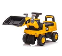 Primi Passi Escavatore Cavalcabile per Bambini 1 3 Anni Schienale Ergonomico Clacson Pala Mobile Vano Portaoggetti e Dispositivo Antiribaltamento (Ruspa)