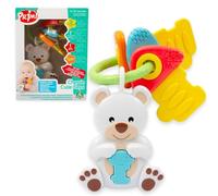 Primì - Sonaglio Chiavi Per Dentizione Neonato, Con Portachiavi Orsetto Musicale, Giochi Bambini Prima Infanzia Con Melodia, A Partire Dai 6 Mesi