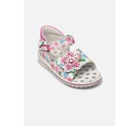 Primigi Baby Sweet, Sandali Bambina, Bianco-FUXIA, 26 EU