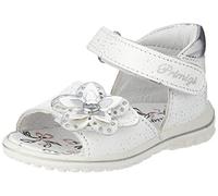 Primigi Baby Sweet, Sandali Bambina, Bianco-Argento, 24 EU