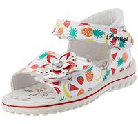 Primigi Baby Sweet, Sandali Bambina, Bianco Multicolor, 24 EU