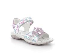 Primigi Breeze, Sandali, Bianco-Rosa-Acquamarina, 32 EU