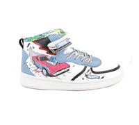 PRIMIGI Sneakers Bianche e Azzurre con Velcro Hot Wheels 30 EU