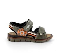 Primigi Tevez, Sandali Bambini E Ragazzi, Verde Militare Nero, 26 EU