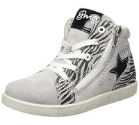 PrimigiYoya E - Scarpe da Ginnastica Bambina, colore Grigio (Gris (Scamosciato Perla)), taglia 37, (UK 4)
