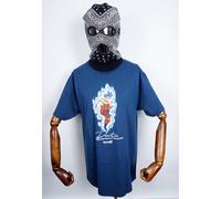 Primitive Skateboards Tee T-Shirt Dragonball Z Super Instinct Harbor Blue In M