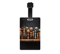 Primitive Totem Cartella Rimovibile, Etichetta Privacy Borsa Da Golf, Borsa Scuola Bambini, Etichetta Borsa Sportiva, Etichetta Bagagli Da Viaggio