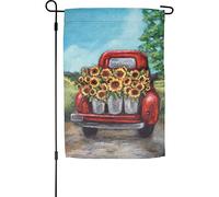 Primitives by Kathy 113657 Bandiera da giardino, Multicolore