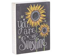 Primitives by Kathy 26853 - Retro in Legno Segno con Messaggio You Are My Sunshine