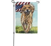 Primitives by Kathy - Bandiera da giardino per cani in corsa, multicolore