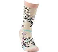 Primitives by Kathy Gift Funny Socks, Tan