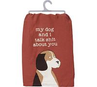 Primitives by Kathy Strofinaccio, cotone, My Dog and I, 71,1 x 71,1 cm