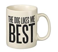 Primitives by Kathy Tazza da caffè The Dog Likes Me Best