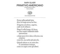 Primitivo americano. Testo inglese a fronte