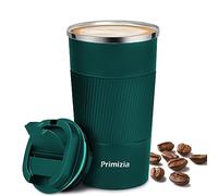 Primizia Tazza Termica per caffè, Thermos caffè in Acciaio Inox, Senza BPA,Tazza Tenuta Stagna per Calde e Fredde,510ML,Blu