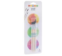 PRIMO - 1240BPT - Pennelli e portapennelli - tondi - Primo - blister 5 pezzi - 73653 - Conf. da 1 Pz. - 1240BPT